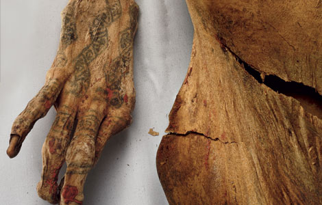 تاتو مومیایی ها در مصر باستان